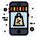 Shopping Discount Mobile Icon