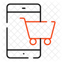 Mobile Shopping Buy Online Mobile Purchase Icon