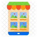 Mobile Shopping Mobile Smartphone Icon