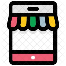 Mobile shopping  Icon