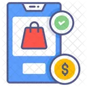 Mobile Shopping Online Shopping Shopping Icône
