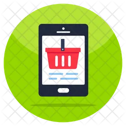 Mobile Shopping  Icon