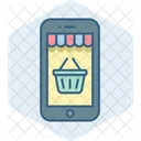 Mobile Shopping Cart Mobile Icon