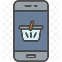 Mobile Shopping Shopping App Online Shopping Icon