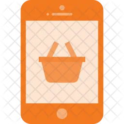 Mobile Shopping  Icon