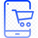 Mobile Shopping Icon