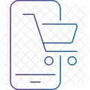 Mobile Shopping App Purchase Icon