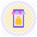 Mobile shopping  Icon