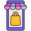 Mobile shopping  Icon