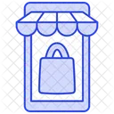 Mobile shopping  Icon