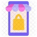 Mobile shopping  Icon