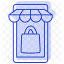 Mobile shopping  Icon