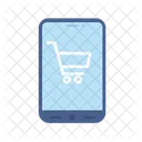 Mobile Shopping Icon