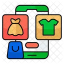 Mobile Shopping Smartphone Shopping Phone Shopping Icon