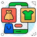 Mobile Shopping Smartphone Shopping Phone Shopping Icon