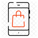Mobile Shopping  Icon