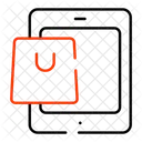 Mobile Shopping  Icon