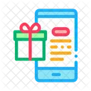Online Shopping Phone Icon