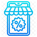 Mobile Shopping Shop Mobilephone Icon