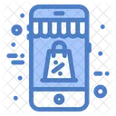 Shopping Discount Mobile Icon