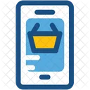 Mobile Shopping Marketing Icon