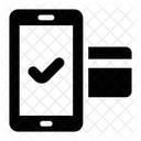 Mobile Sichere Zahlung Digitale Zahlung Zahlungsmethode Icon