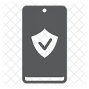 Mobile Sicherheit  Symbol