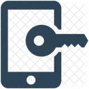 Handy Passwort Sicherheit Icon