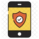 Mobile Sicherheit  Symbol