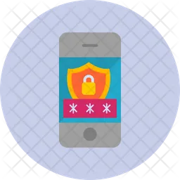 Mobile Sicherheit  Symbol