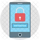 Mobile Sicherheit Mobile Sperre Mobil Icono