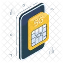 Mobile Sim Phone Sim Sim Card Icon