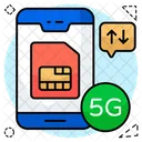 Mobile sim  Icon