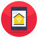 Mobile Smart Home  Symbol