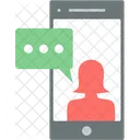 Mobile Sms Create Message Add Text Icon