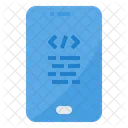 Coding Smartphone Software Developer Icon