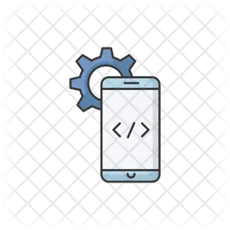 Mobile Software-Entwicklung  Symbol