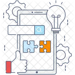 Mobile Solution  Icon