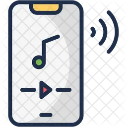 Mobile Song  Icon