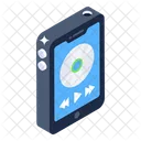 Mobile Media Player Mobile Songs Audio Music Icon