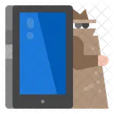 Mobile Spyware  Icon