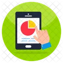 Mobile Statistics  Icon