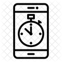 Handyzeit Stoppuhr App Mobile Stoppuhr Icon