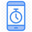 Mobile Stopwatch Stopwatch App Icon