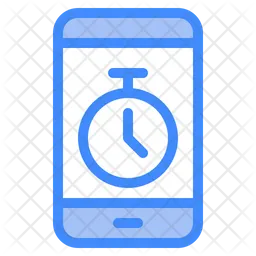 Mobile Stopwatch  Icon