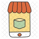 Mobile Store Shop Online Store Icon