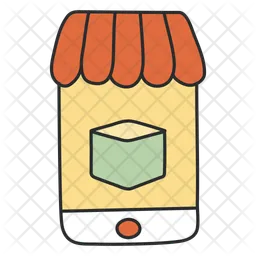 Mobile Store  Icon