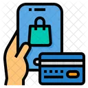 Mobile Store Credit Card Smartphone Icon