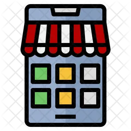 Mobile Store  Icon