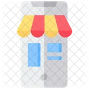 Shopping And Commerce Retail Mobile Store Icon